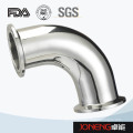 Stainless Steel Sanitary Clamped End 90d Bend Pipe Fitting (JN-FT5001)